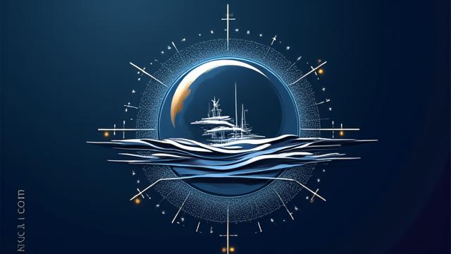 海洋観測所のロゴ