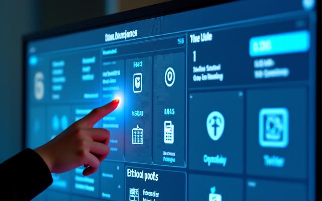 複数のソーシャルメディアプラットフォームのアイコンが統合されたソーシャルメディア管理インターフェース
